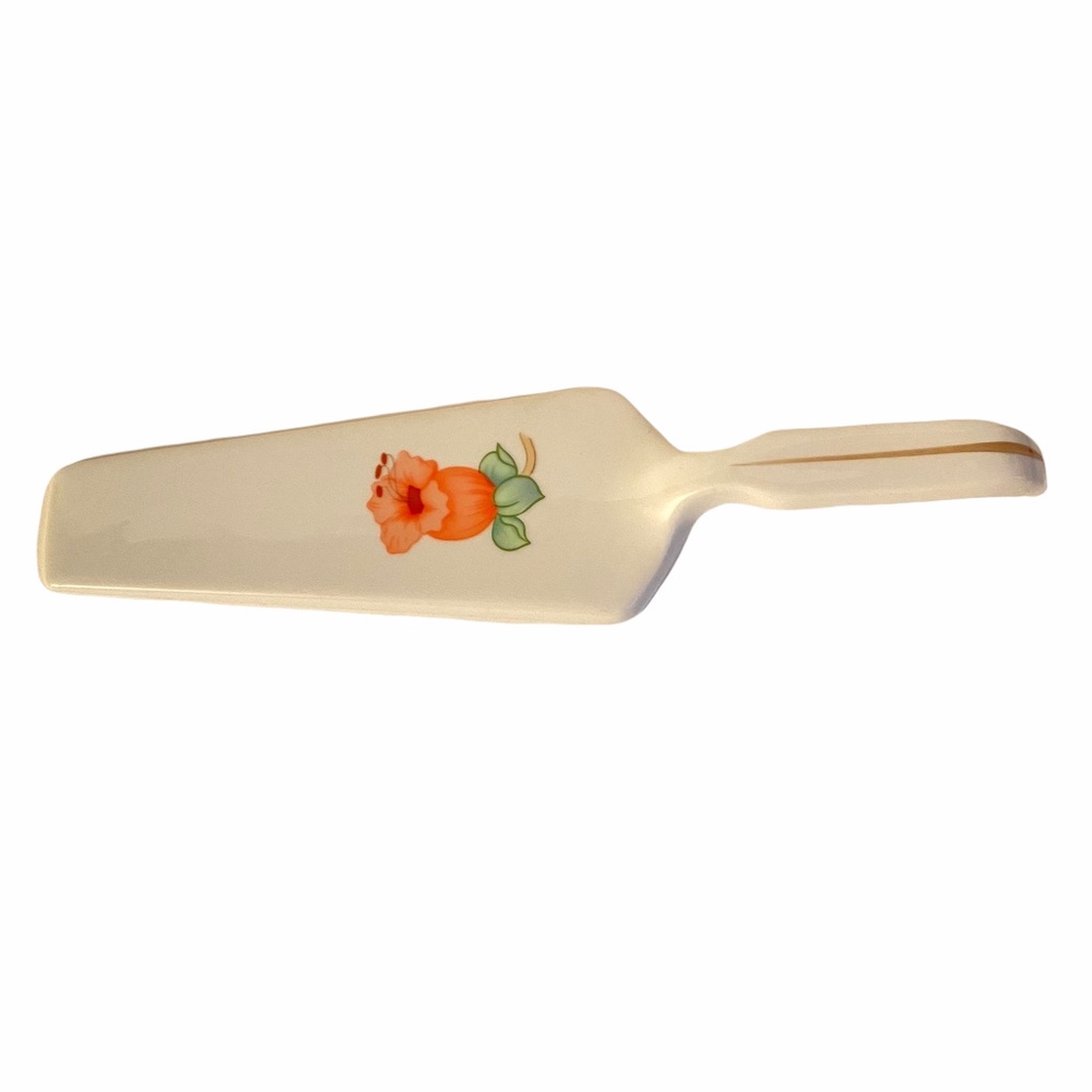 Apilco Porcelaine Virginie Cake Knife Server